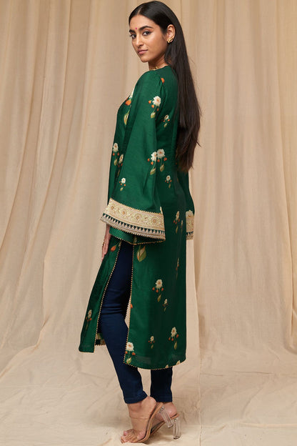 Bottle Green Buttercup Kurta