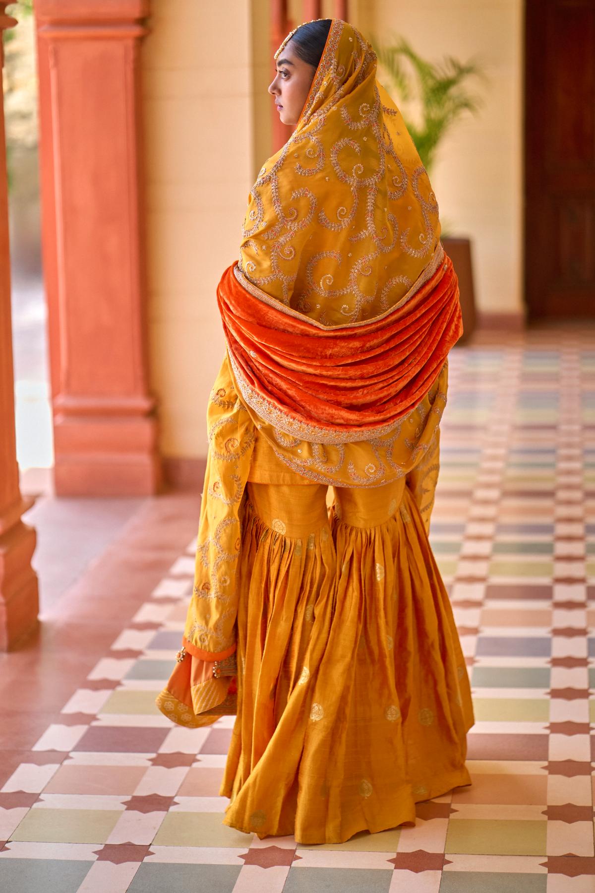 Mughal Gharara Set