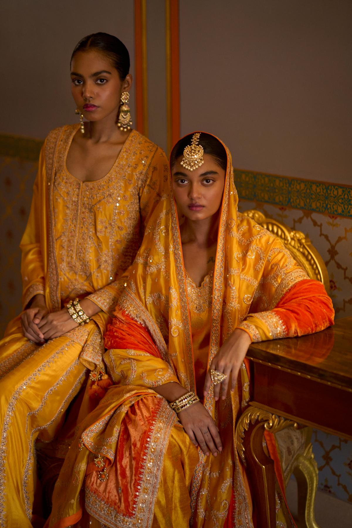 Mughal Gharara Set