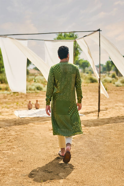 Bandhani Kurta Set