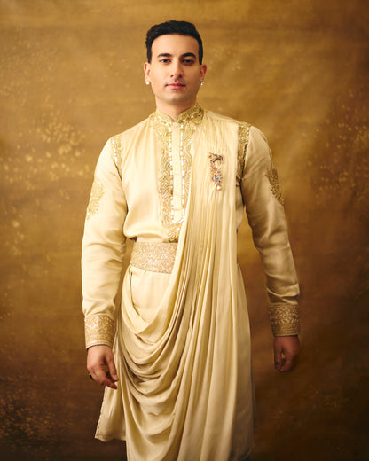 Rishab Rikhiram Sharma in Shiv Kurta Set