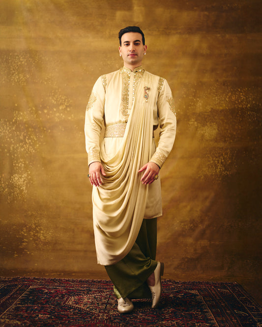 Rishab Rikhiram Sharma in Shiv Kurta Set