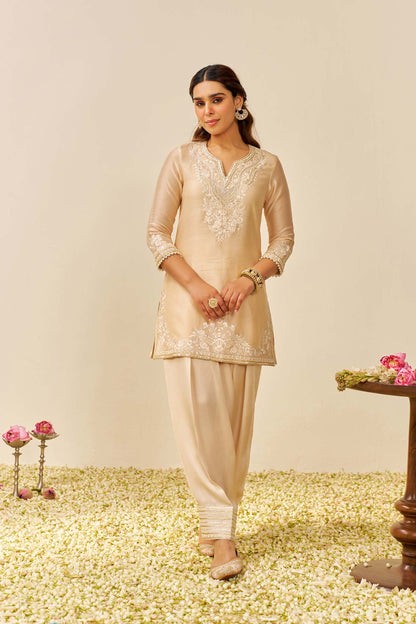 HANIYA - SHORT KURTI WITH SALWAR