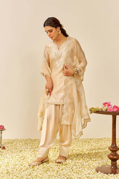 HANIYA - SHORT KURTI WITH SALWAR
