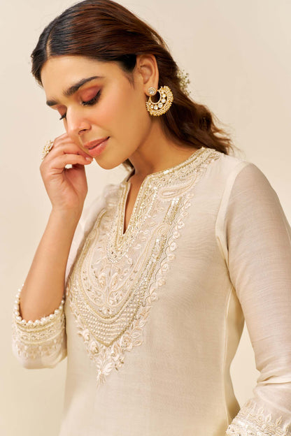 SARA - SHORT KURTA WITH  SALWAR