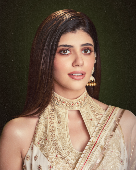 Sanjana Sanghi in  Golconda Priyal saree set