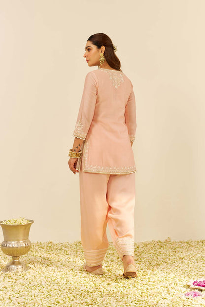 HANIYA - SHORT KURTI WITH SALWAR