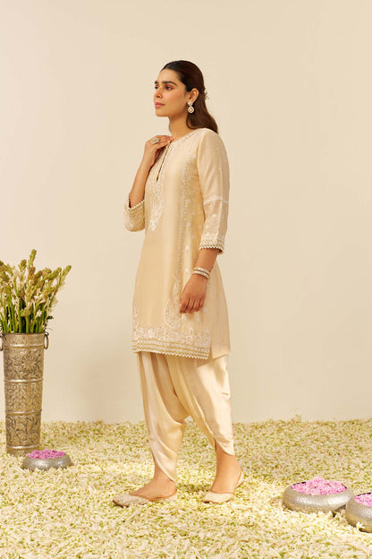 Zahra - Short Kurta With Dhoti