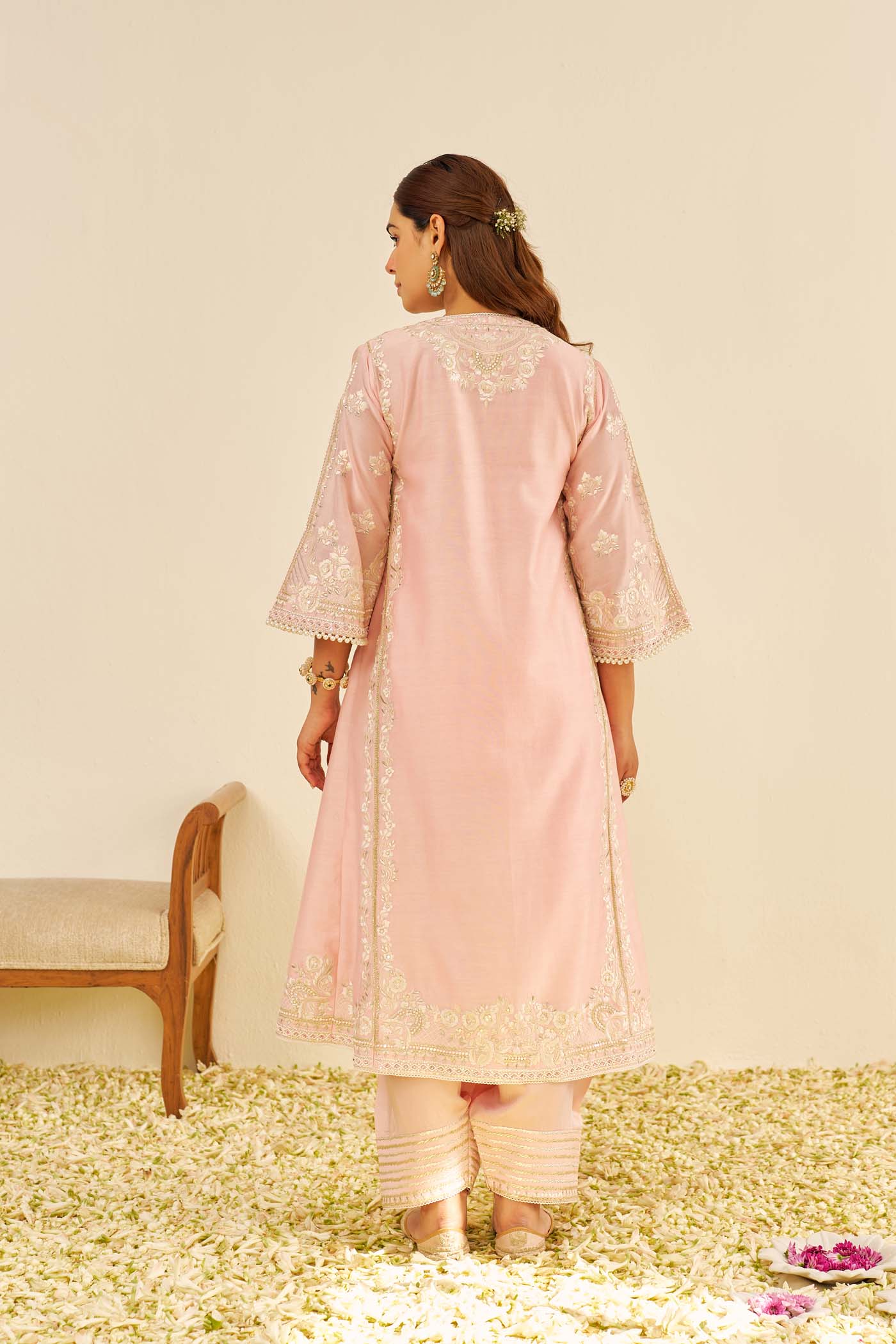 Maziya - Long Chauga With Salwar