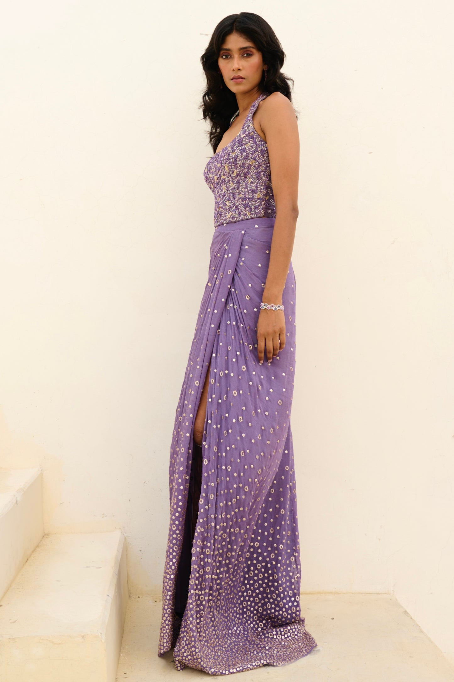 ZIA SLIT SKIRT