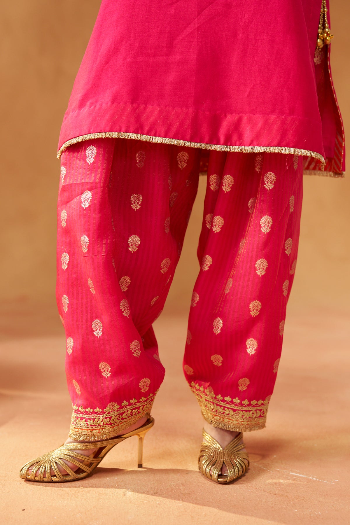 Adeela - Hot Pink Kurta with Salwar