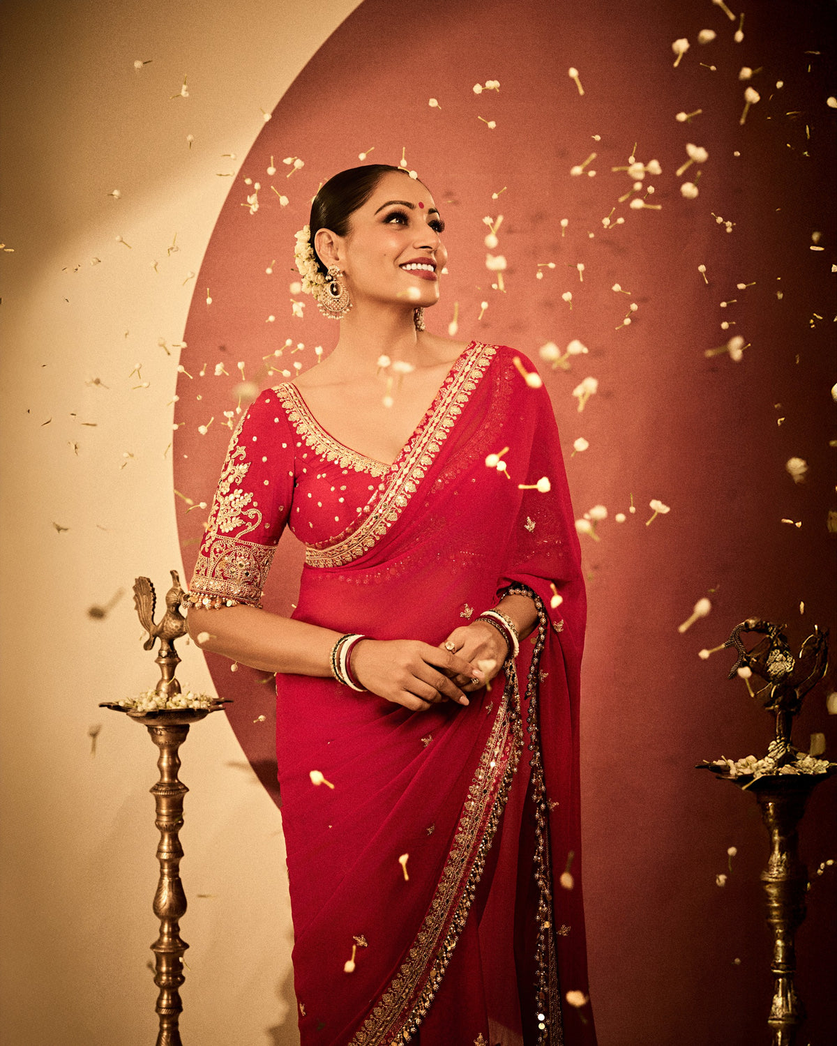 Bipasha Basu in Shivani Saree Set