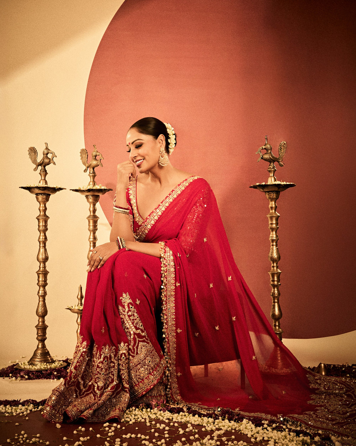 Bipasha Basu in Shivani Saree Set