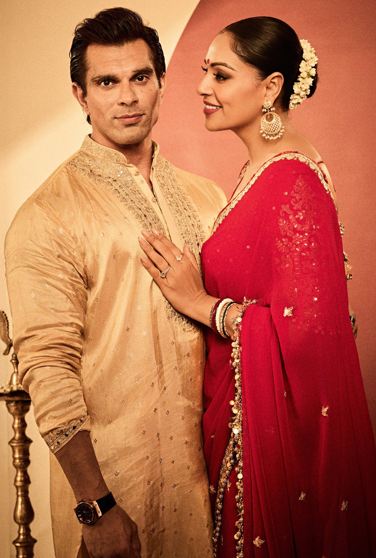 Karan Singh Grover in Bijoy Kurta Set