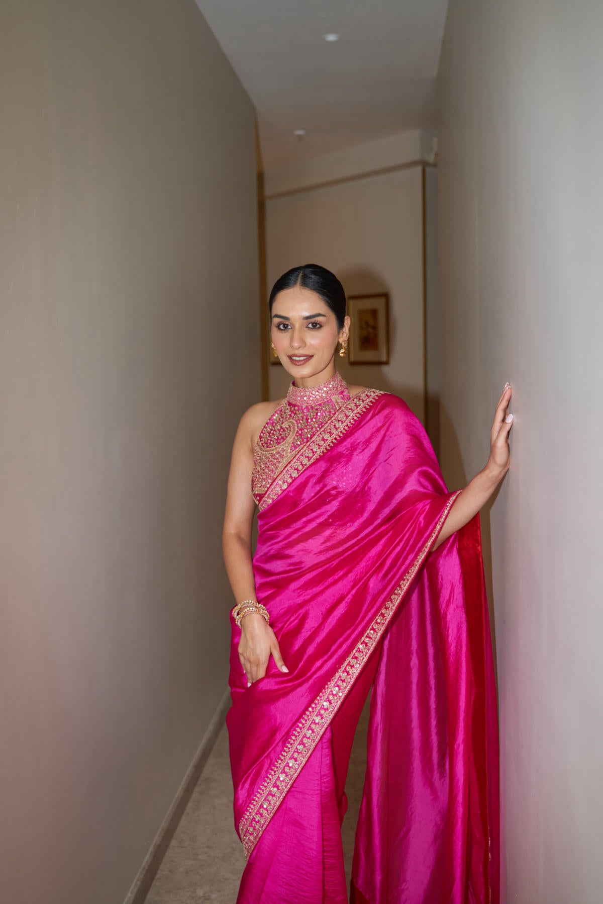 Classic Embroidered Saree Set